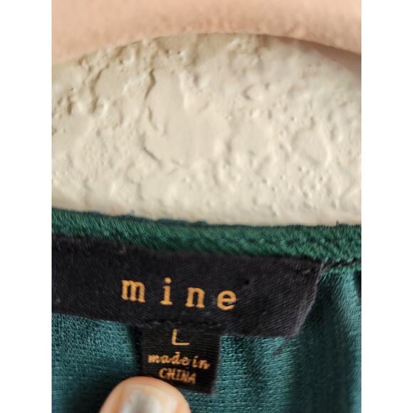 Mine Women's Cropped Boho Top L - Picture 4 of 7